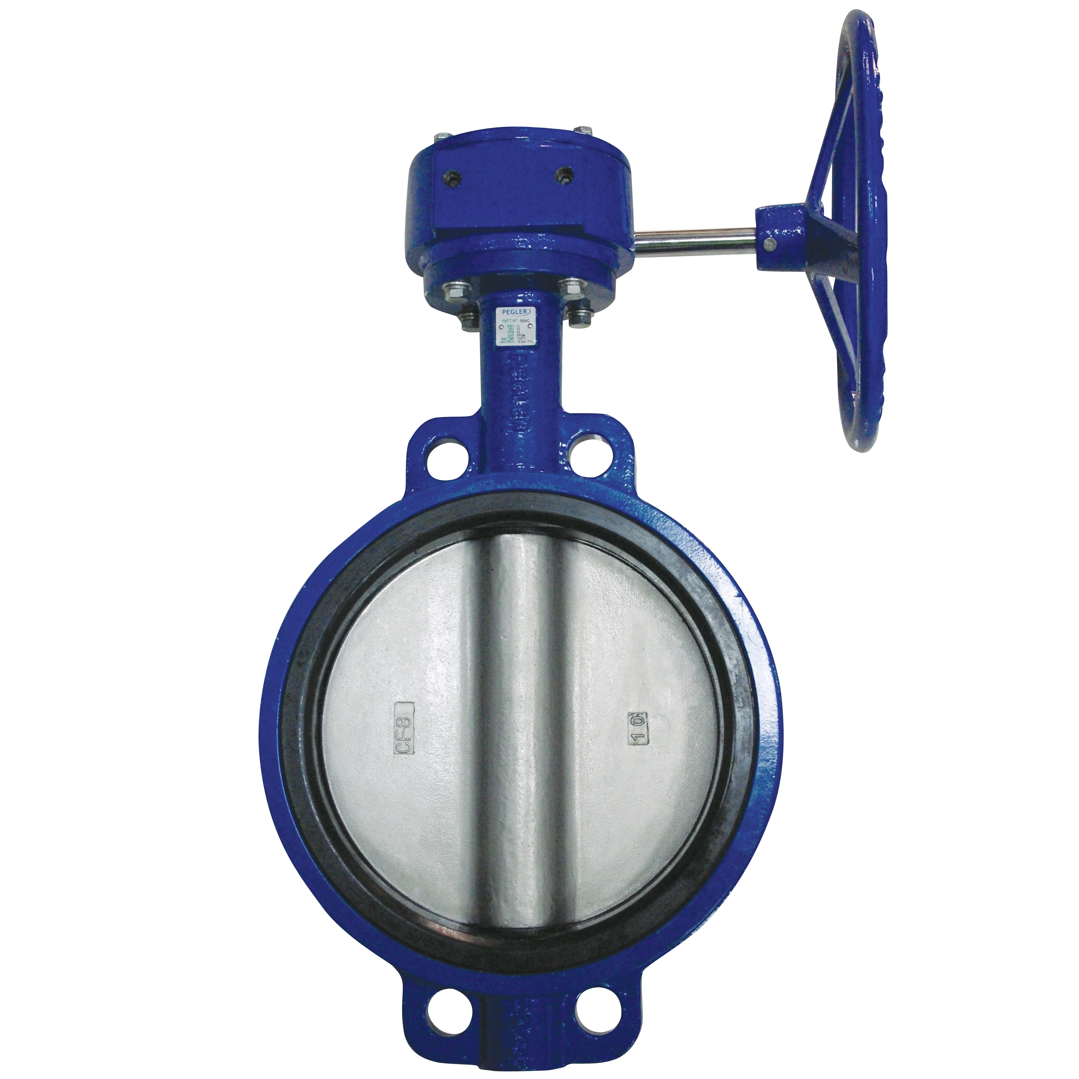 PEGLER SEMI LUGGED WITH GEAR BUTTERFLY VALVE